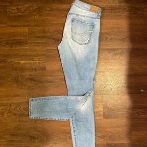 Light wash American Eagle jeans